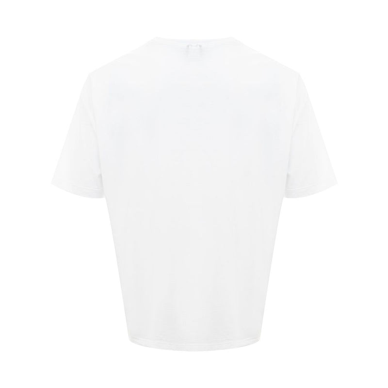 Paul & Shark Pristine White Cotton T-Shirt