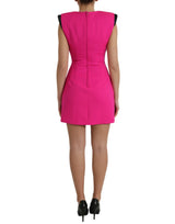 Dolce & Gabbana Pink Sleeveless Bodycon A-line Mini Dress