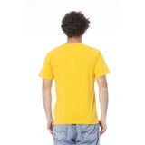 Iceberg Yellow Cotton Men T-Shirt