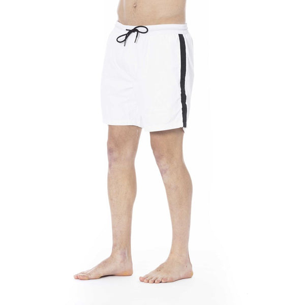 Iceberg White Polyester Men Swimwear