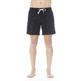 Iceberg Black Polyester Men Swim Short