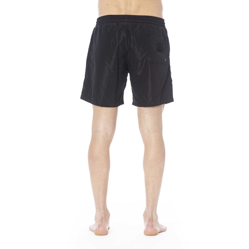 Iceberg Black Polyester Men Swim Short