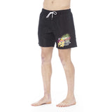 Iceberg Black Polyester Men Swim Trunk