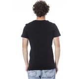 Trussardi Beachwear Black Cotton Men T-Shirt