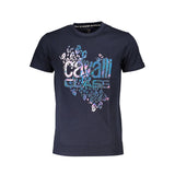 Cavalli Class Blue Cotton T-Shirt