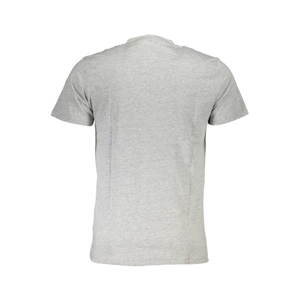 Cavalli Class Gray Cotton T-Shirt