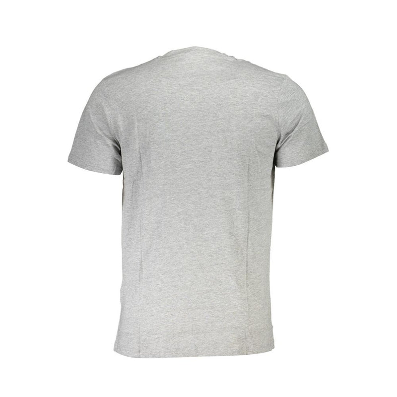 Cavalli Class Gray Cotton T-Shirt