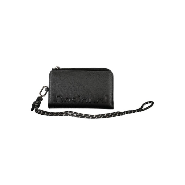 Desigual Black Polyethylene Wallet