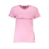 Cavalli Class Pink Cotton Tops & T-Shirt