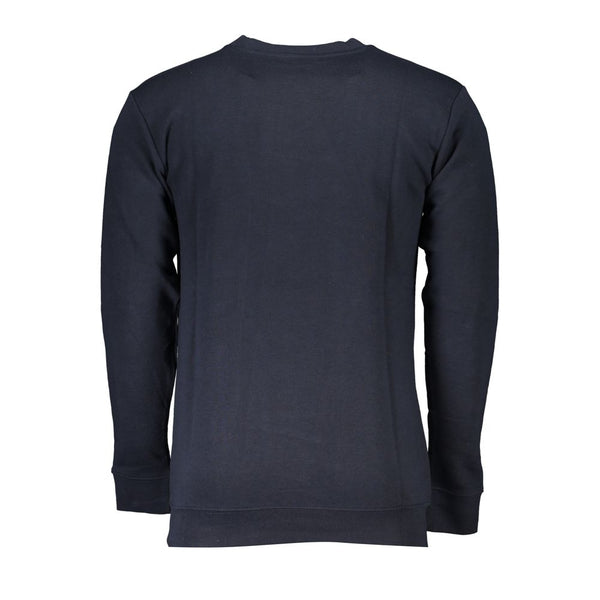 Cavalli Class Blue Cotton Sweater