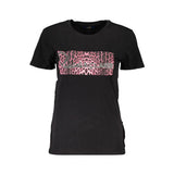 Cavalli Class Black Cotton Tops & T-Shirt