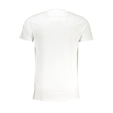 Cavalli Class White Cotton T-Shirt