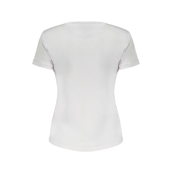 Fila White Polyester Tops & T-Shirt