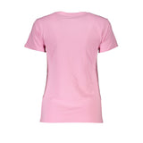 Cavalli Class Pink Cotton Tops & T-Shirt