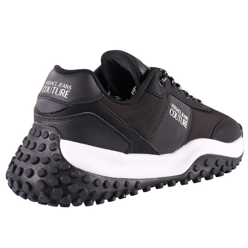 Versace Jeans Black Nylon Sneaker