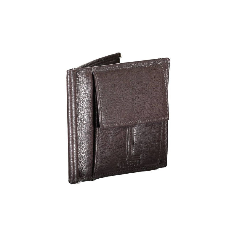 Lancetti Brown Leather Wallet