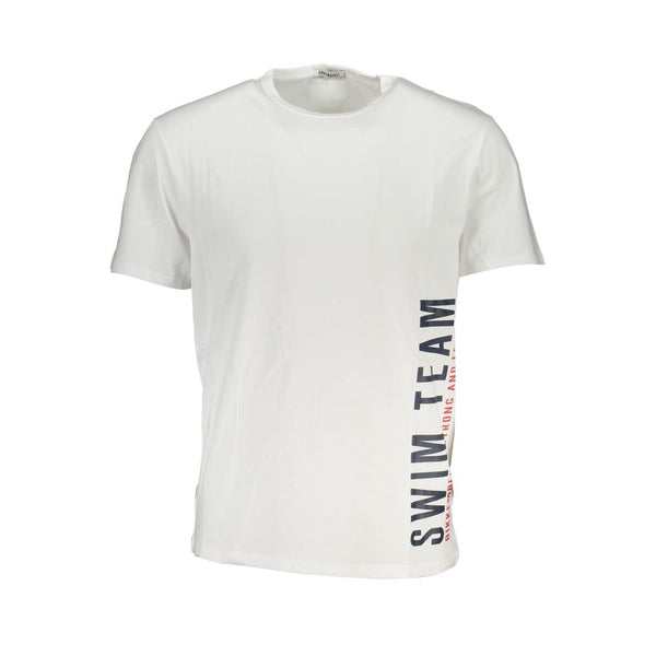 Bikkembergs White Cotton T-Shirt