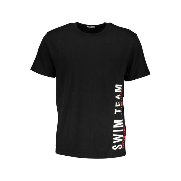 Bikkembergs Black Cotton T-Shirt