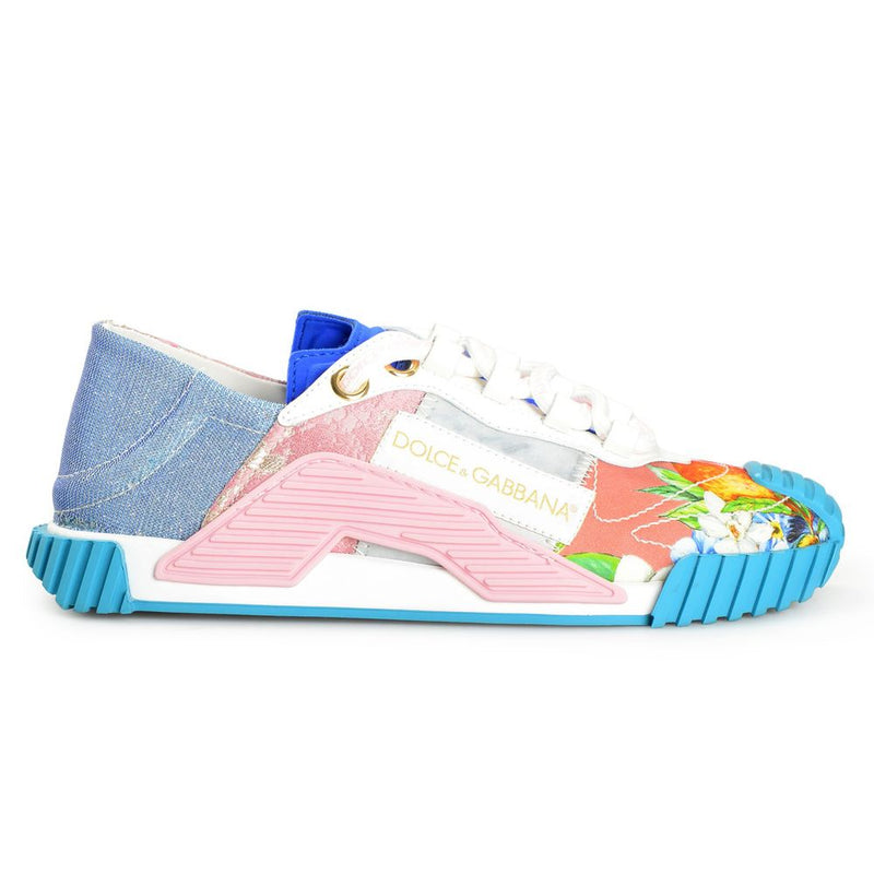 Dolce & Gabbana Multicolor Cotton Sneaker