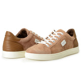 Dolce & Gabbana Brown Leather Di Camoscio Sneaker