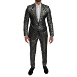 Dolce & Gabbana Silver  Suit