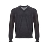 Dolce & Gabbana Elegant Gray Cashmere Sweater for Men