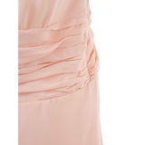 Lardini Elegant Pink Acetate Dress