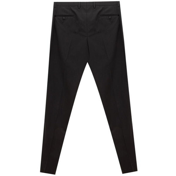 Dolce & Gabbana Sleek Black Wool Trousers for Men