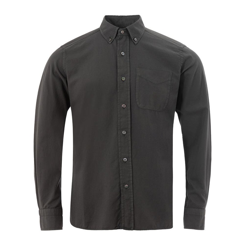 Tom Ford Elegant Gray Cotton Shirt for Men