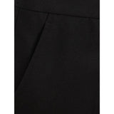 Burberry Elegant Wool Black Trousers for Men