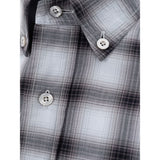 Tom Ford Elegant Gray Cotton Mens Shirt