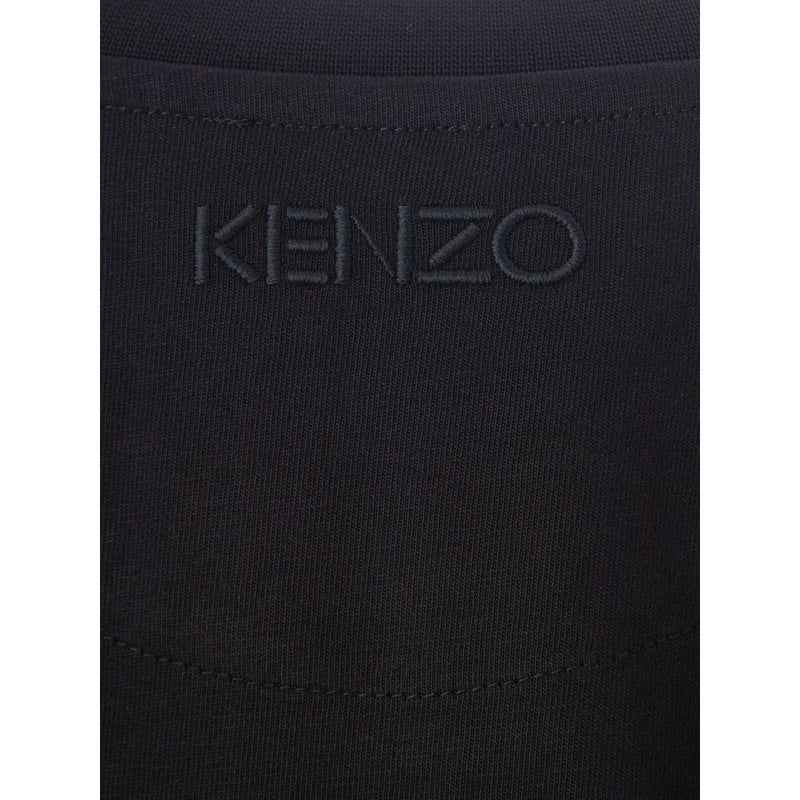 Elegant Black Cotton Kenzo Tee for Women