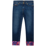 Elegant Blue Cotton Denim from Versace Jeans