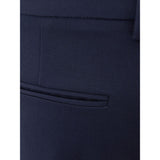 Lardini Elegant Blue Wool Pants for Women