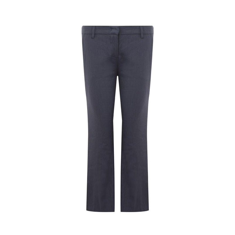 Lardini Chic Blue Linen Trousers