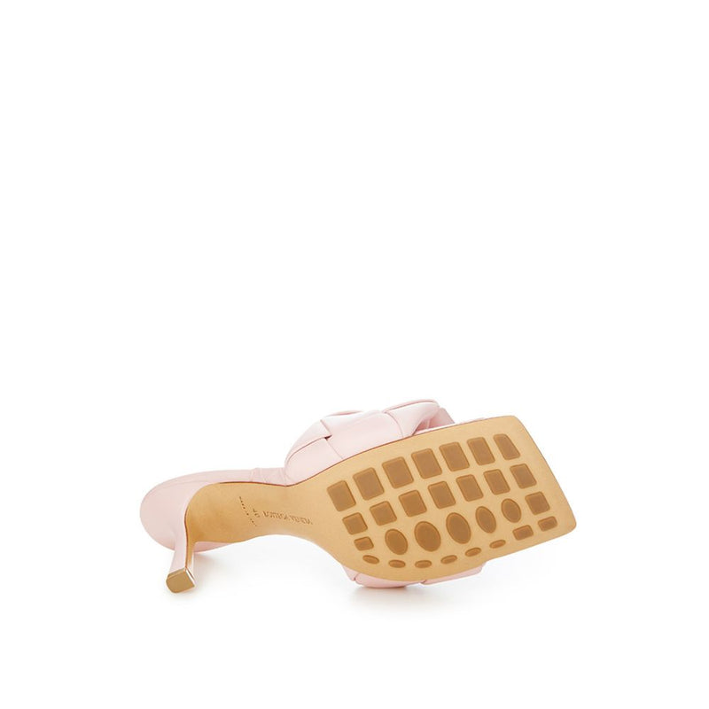 Bottega Veneta Chic Pink Leather Sandals