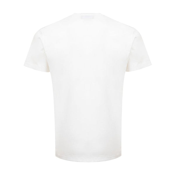 Dsquared² Chic White Cotton Tee for Stylish Men