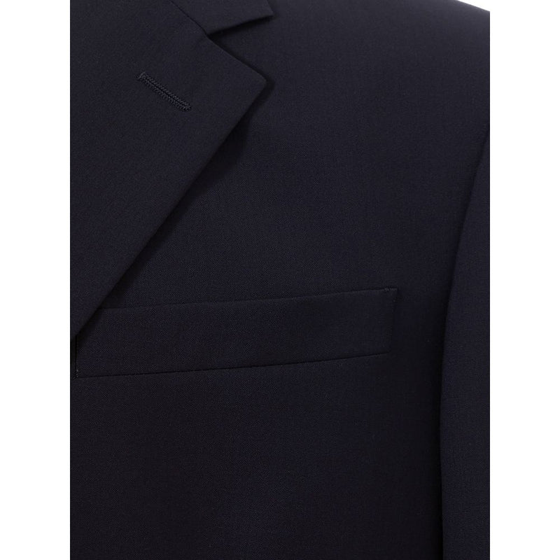 Prada Elegant Wool Blue Men's Jacket