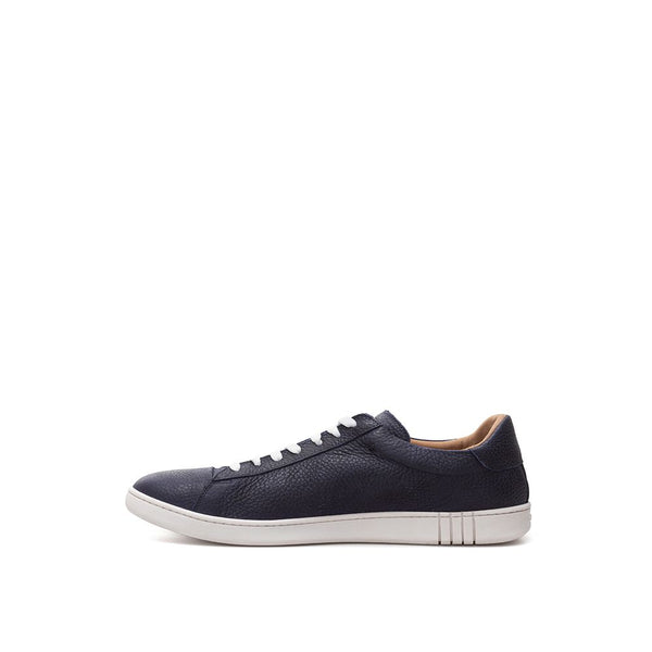 Bally Elegant Blue Leather Sneakers for Men