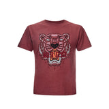 Kenzo Vibrant Red Cotton Tee for Stylish Men