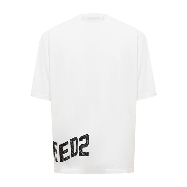 Dsquared² White Cotton T-Shirt