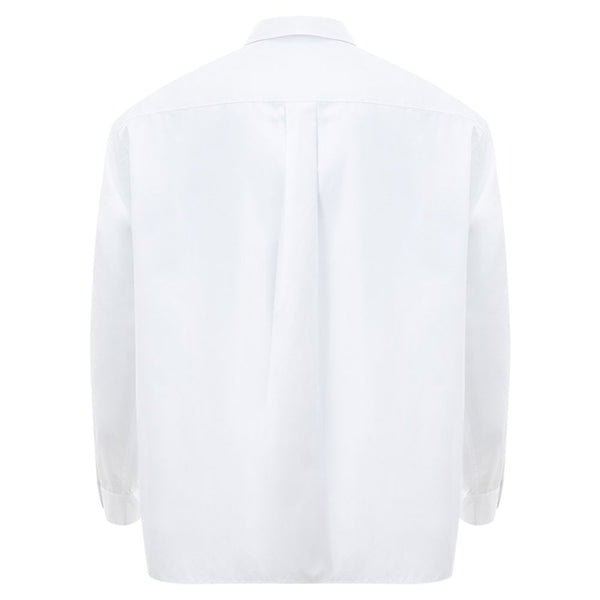 Dior Elegant White Cotton Designer Shirt