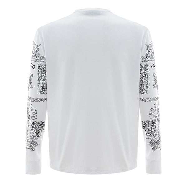 Dsquared² White Cotton T-Shirt