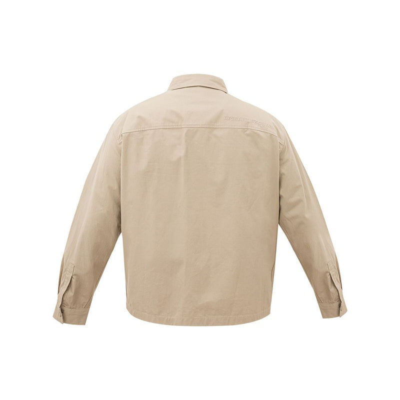 Armani Exchange Elegant Beige Cotton Men's Shirt