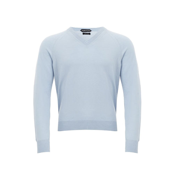 Tom Ford Turquoise Wool T-Shirt