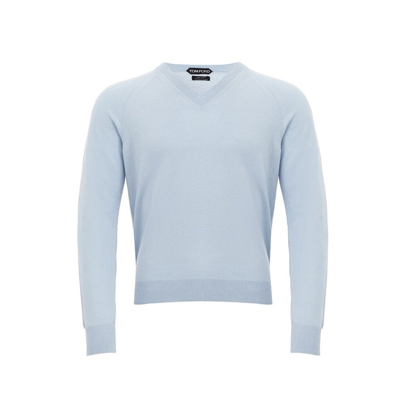 Tom Ford Turquoise Wool T-Shirt