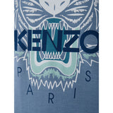 Kenzo Elegant Light Blue Cotton T-Shirt