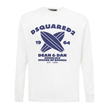 Dsquared² White Cotton T-Shirt