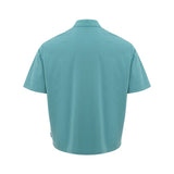 Armani Exchange Chic Light Blue Cotton Polo Shirt