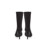 Balenciaga Elegant Black Spandex Statement Boots